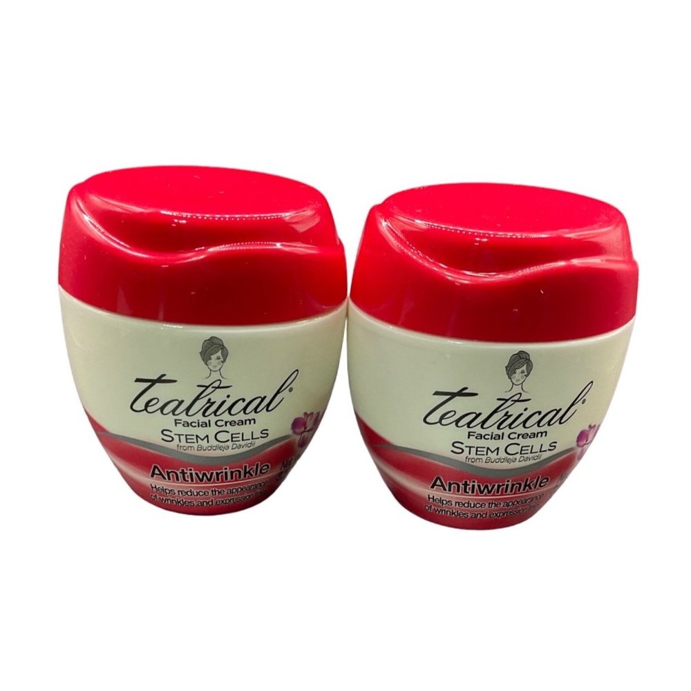 Teatrical Crema Facial Lot of‎ 2 Face Cream Anti Aging 3.5 oz